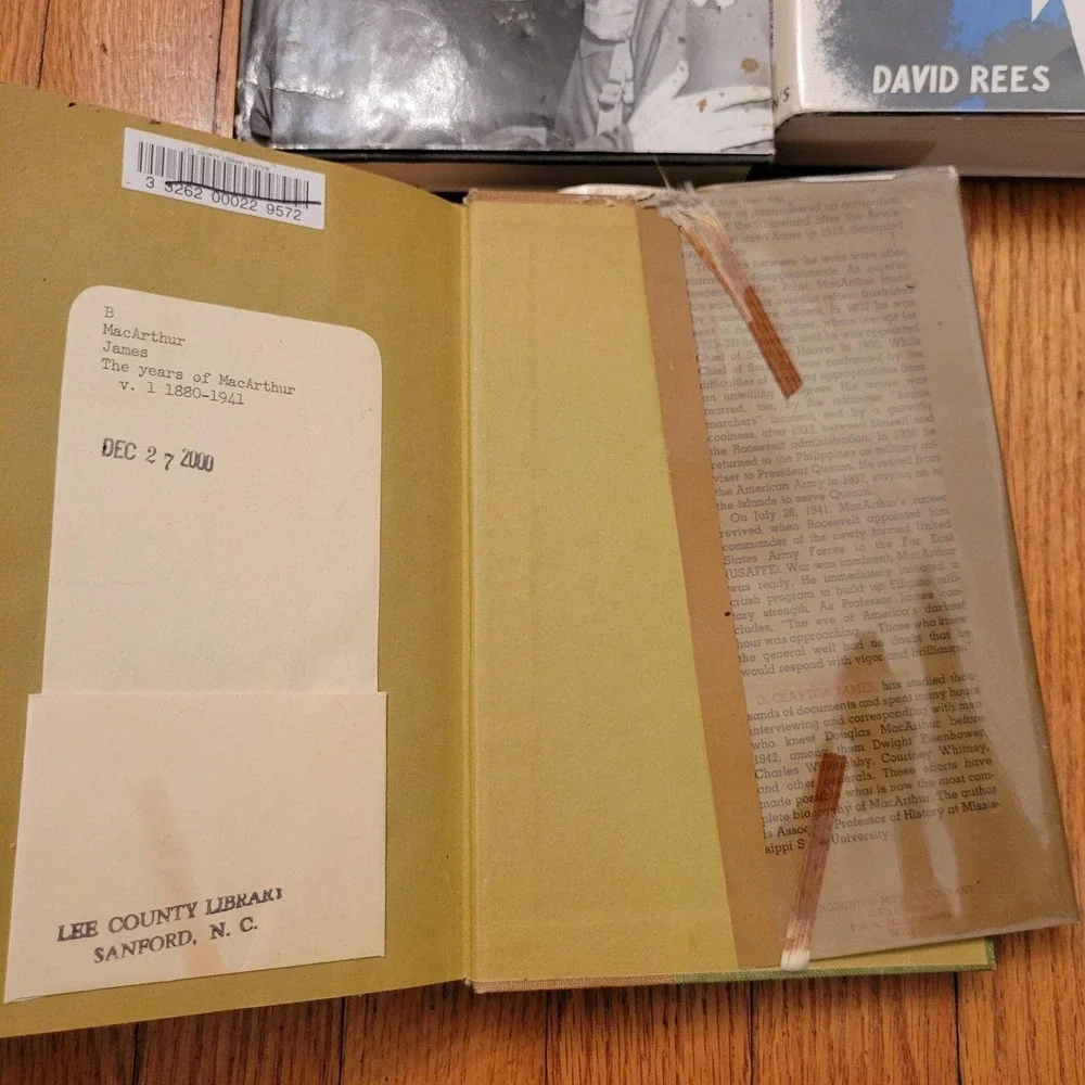 3 History Books Korean War General MacArthur Home School‎ Educational Korea